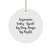 Funny Insurance Sales Agent Gifts by Day Ninja By Night Circle Ornament for Christmas - Image 1