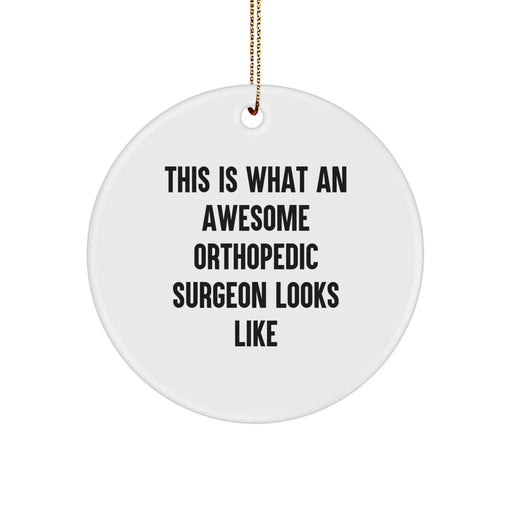 Funny Orthopedic Surgeon Gifts from Family, This Is What an Awesome 'Orthopedic Surgeon' Looks Like Christmas Unique Gifts for Orthopedic Surgeon Men - Image 1