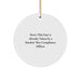 Funny Compliance Officer Gifts for Men - Unique Circle Ornament - Gifts from Coworkers for Compliance Officer Friends - Image 1