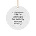 Fun Funny Thrifting Circle Ornament Gifts from Friends for Thrifting Lovers Christmas Unique - Image 1