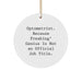 Funny Optometrist Gifts from Friends - Optometrist Appreciation Circle Ornament for Christmas Unique Gifts - Image 1
