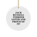 Funny Jack Russell Terrier Dog Christmas Unique Gifts from Friends for the Lover And Proud Of It! - Image 1