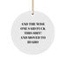 Idaho Circle Ornament, Funny Quote Gifts from Men to Women, Friends, or Family for Christmas, Unique Idaho Present - Image 1