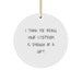 Funny Stepmom Gifts, Stepmom Circle Ornament, Unique Christmas Unique Gifts from Husband to Stepmom, Perfect for Stepmom's Special Day - Image 1