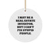 Funny Real Estate Investor Christmas Unique Gifts from Friends, Inspirational Circle Ornament for Men, Women, Coworkers, Family, Real Estate Investor, Unique Christmas Unique Gifts - Image 1