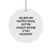 Funny Vice President Gifts for Men from Friends - Circle Ornament with Inspirational Quote for Christmas Unique Presents - Image 1