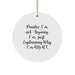 Funny Painter Gifts, Painter Circle Ornament, Unique Christmas Unique Gifts from Friends for Painter - Image 1