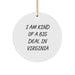 Funny Virginia Circle Ornament Gifts from Men to Women Friends and Family in Christmas - Image 1
