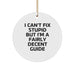Christmas Unique Gifts for Guide Lovers - Funny Guide Circle Ornament, A Fairly Decent Gift Idea for Men, Women, Friends, and Family - Image 1
