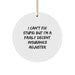 Funny Insurance Adjuster Gifts for Christmas, Circle Ornaments with I Can't Fix Stupid Quote, Gifts from Friends to Insurance Adjuster - Image 1