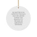 Funny Inspirational Aerospace Engineer Circle Ornaments - Gifts from Family Friends for Christmas Unique Presents - Image 1