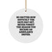 Ambulance Driver Gifts - Inspirational Circle Ornament, Funny Quote, Christmas Unique Gifts from Family to Ambulance Driver - Image 1
