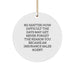 Funny Inspirational Gifts for Insurance Sales Agents, Circle Ornament Quote Reminders, Gifts from Coworkers to Insurance Professionals this Christmas - Image 1