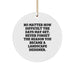 Funny Landscape Designer Motivational Gifts for Christmas Unique Circle Ornaments from Friends - Never Forget You Became a Landscape Designer - Image 1