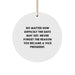 Funny Vice President Circle Ornament, Gifts from Friends to Vice President, Never Forget the Reason You Became a VP, Christmas Unique Gifts - Image 1