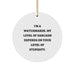 Funny Watchmaker Gifts for Men from Watchmaker Friends - Watchmaker Circle Ornament - Unique Christmas Unique Gifts - Image 1