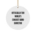 Funny Band Director Christmas Unique Gifts from Friends for Him - Coolest Circle Ornament - Image 1