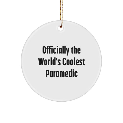 Fun Rescue Worker Christmas Unique Gifts for Rescue Worker Friends from Friends - Officially The World's Coolest Rescue Worker - Image 1