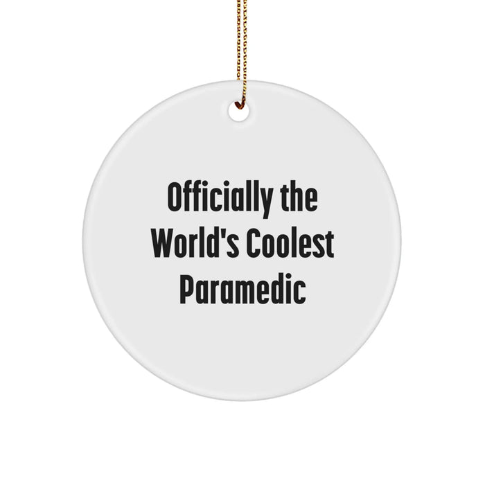 Fun Rescue Worker Christmas Unique Gifts for Rescue Worker Friends from Friends - Officially The World's Coolest Rescue Worker - Image 1