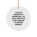 Funny Assistant Principal Gifts from Friends, Men, Women, Coworkers, Family for Assistant Principal Christmas Unique Gifts - Image 1