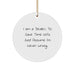Dealer Circle Ornament 'I'm Never Wrong' Funny Gift for Dealers from Friends to Family at Christmas - Image 1
