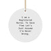 Fun, Inspirational Gifts for Registered Nurse Friends, Coworkers, or Family Christmas Unique Ornaments with Quote 'I Am A Registered Nurse. To Save Time Let's Just Assume I'm Never Wrong.' - Image 1