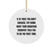 Funny Radiation Therapist Gifts, Circle Ornament, Christmas Unique Gifts from Friends, Coworkers, Family, Men, Women to Radiation Therapist, Men, Women - Image 1