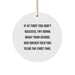 Funny School Bus Driver Gifts for Men, Unique Circle Ornament from Friends, Christmas Unique Gifts for School Bus Driver - Image 1
