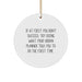Funny Christmas Unique Gifts from Friends for Urban Planner - Circle Ornament - If At First You Don't Succeed Try Doing What Your Urban Planner Told You To Do The First Time - Image 1