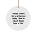 Funny Quilting Gift for Friends, Circle Ornament with Quilting Started Out As A Harmless Hobby. I Had No Idea It Would Come To This..., Christmas Unique Presents for Women and Men - Image 1