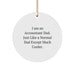 Accountant Dad Gifts - Funny Circle Ornament for Christmas Unique Presents from Husband to Wife, Mother to Son, or Father to Daughter - Image 1