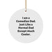 Comedian Dad Christmas Unique Gifts from Friends Funny Circle Ornament I Am A Comedian Dad Except Much Cooler - Image 1