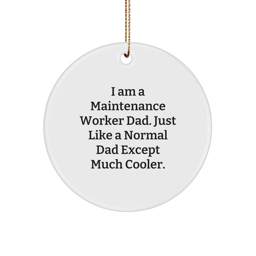 Funny Maintenance Worker Dad Gifts for Men, 'I'm a Maintenance Worker Dad...' - Image 1