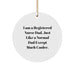 Funny Registered Nurse Gifts For Men, Cool Circle Ornament from Dad, I Am A Registered Nurse Dad Quote Christmas Unique Gifts - Image 1