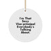 Funny Vice-principal Christmas Unique Gifts from Friends, Sexy Vice-principal Circle Ornament for Men, Women, Family, Coworkers Gifts - Image 1