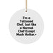 Funny Chef Circle Ornament, Gifts from Friends to Men, Unique Christmas Unique Gifts for Chef at Home - Image 1