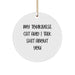 Funny Tonkinese Cat Gifts, Circle Ornaments, and Christmas Joy - 'My Tonkinese Cat And I Talk Shit About You' Quote, Gifts from Family to Friends, Gifts for Men, Women, and Tonkinese Cat Enthusiasts - Image 1