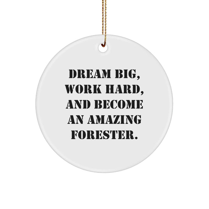 Forester Circle Ornament Gifts from Men to Forester Friends for Christmas - Image 1