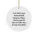 Funny Oral Surgeon Christmas Unique Gifts from Friends, Unique Circle Ornament, Caution: I'm A Retired Oral Surgeon. I Have Stories And All Days To Talk. Stay At Your Own Risk! Gifts for Oral Surgeon - Image 1