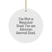 Funny African Serval Cat Gifts from Dad, African Serval Cat Circle Ornament, Christmas Unique Gifts for African Serval Cat Lovers - Image 1