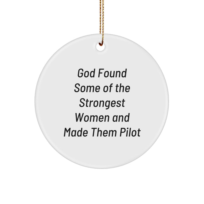 Funny Christmas Unique Gifts for Pilots, Inspirational Pilot Gifts, Gifts from Friends and Family - Image 1