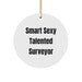 Funny Surveyor Gifts for Men, Smart Sexy Talented Surveyor Christmas Unique Gifts from Friends - Image 1