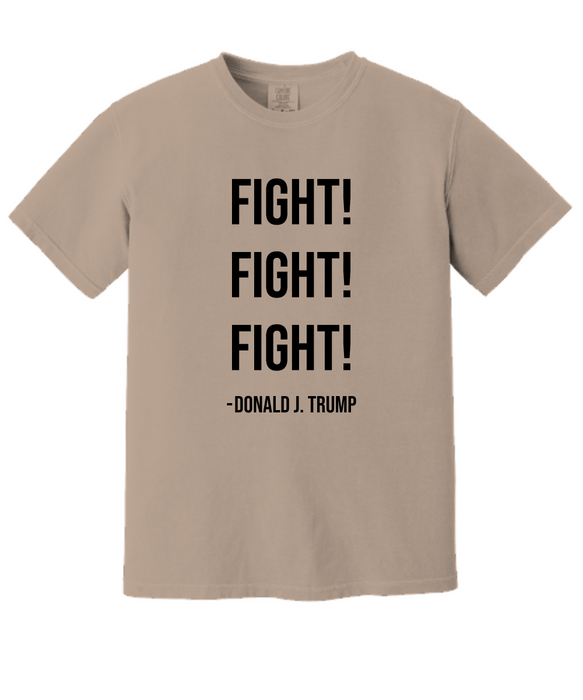 Trump Tee Shirt, Fight Fight Fight! Shirt, Trump Supporter Shirt, Republican Gift, Election 2024