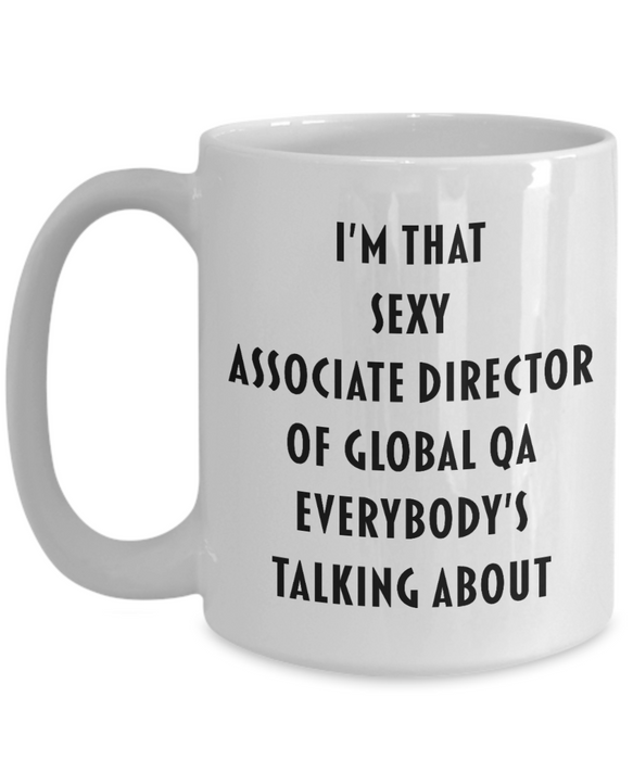 Global Director of Quality Assurance, Gift for Global QA Director, Father's Day, Birthday, Christmas for Quality Assurance