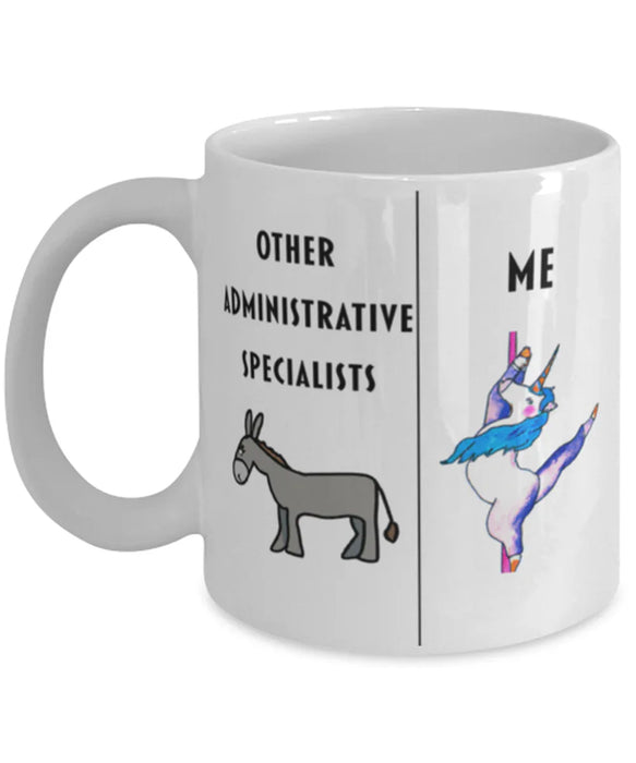 Funny Administrative Specialist Christmas Gift, Christmas Gift for Administrative Specialist, Administrative Specialist Birthday Gift for Administrative Specialist, Administrative Specialist Coworker Gift, Christmas Present for Administrative Specialist,A