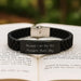 Funny Vice President Gifts Men Women Friends Family Glide lock Clasp Bracelet Graduation Unique - Image 2