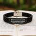 Mail Carrier Gifts from Friends for Valentine's - Inspirational Glide lock Clasp Bracelet for Men, Women, Family, Coworkers, and Mail Carrier - Image 2