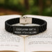 Cosplaying Isn't A Calling, Glide lock Clasp Bracelet, Funny Quote for Cosplaying Enthusiasts, Mother's Day Unique Gifts from Family to Cosplayer - Image 2