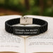 Funny Underwriter Gifts from Men to Underwriter on Valentine's - Officially The World's Coolest Underwriter Glide lock Clasp Bracelet - Image 2