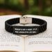 Makeup Isn't Just a Hobby Funny Quote Glide lock Clasp Bracelet Gifts for Makeup Lovers from Friends - Image 2